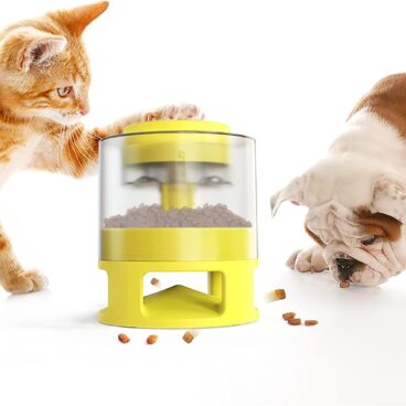 Pet Treat Dispenser with Button